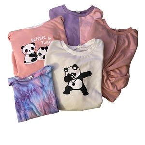 NWOT Girls Shein Bundle 5 Tops